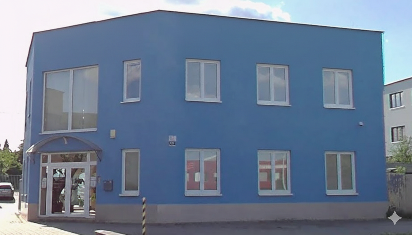 Pronájem kanceláří a skladu V Brně na Vídeňské